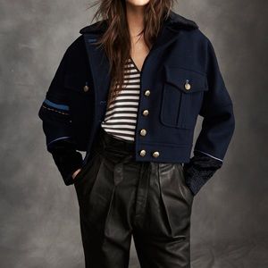 Free People Military Jacket